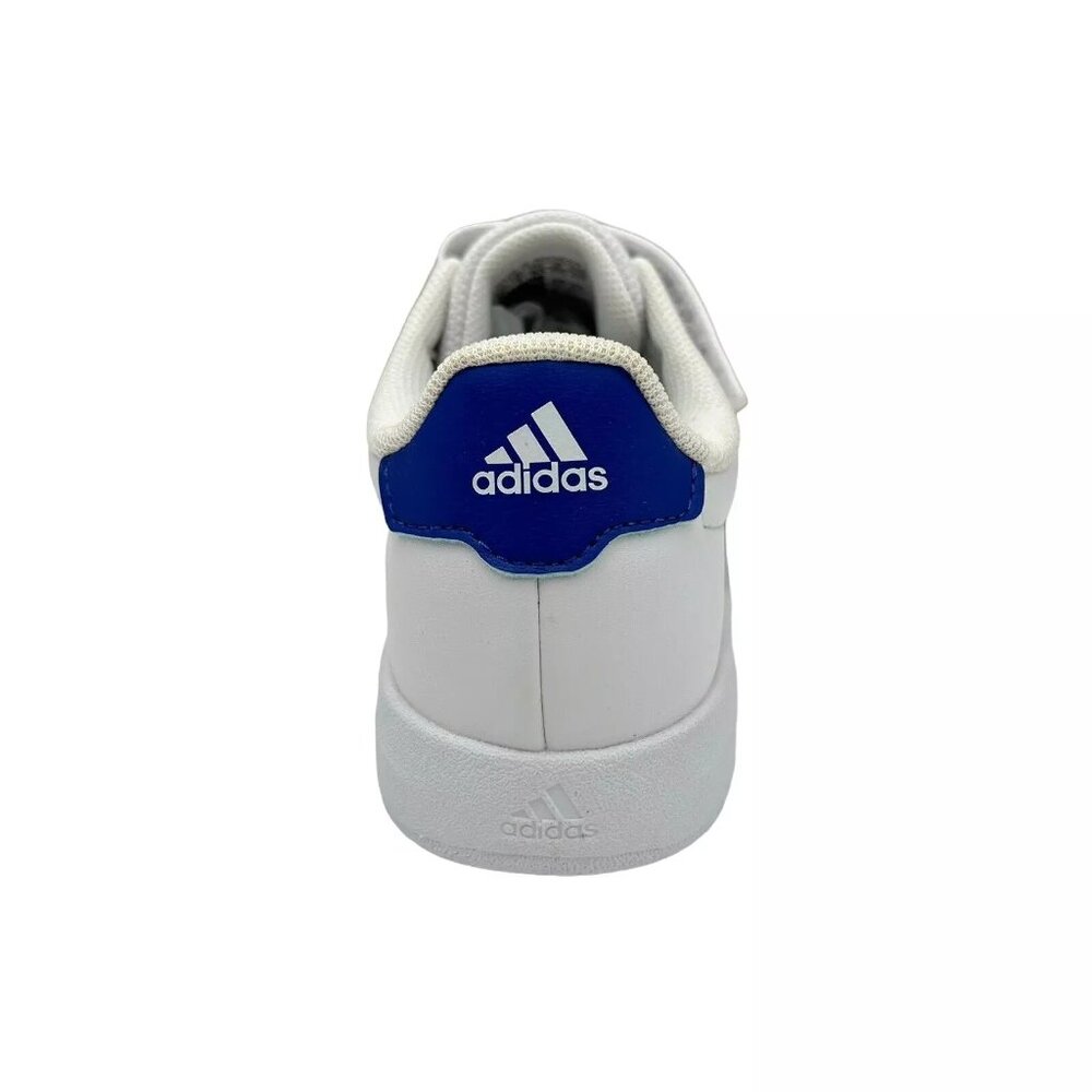 Adidas Breaknet Youth Boy's/Girl's‎ Slip on Sneakers Size 1.5 White/Multi Shoes - Picture 8 of 15